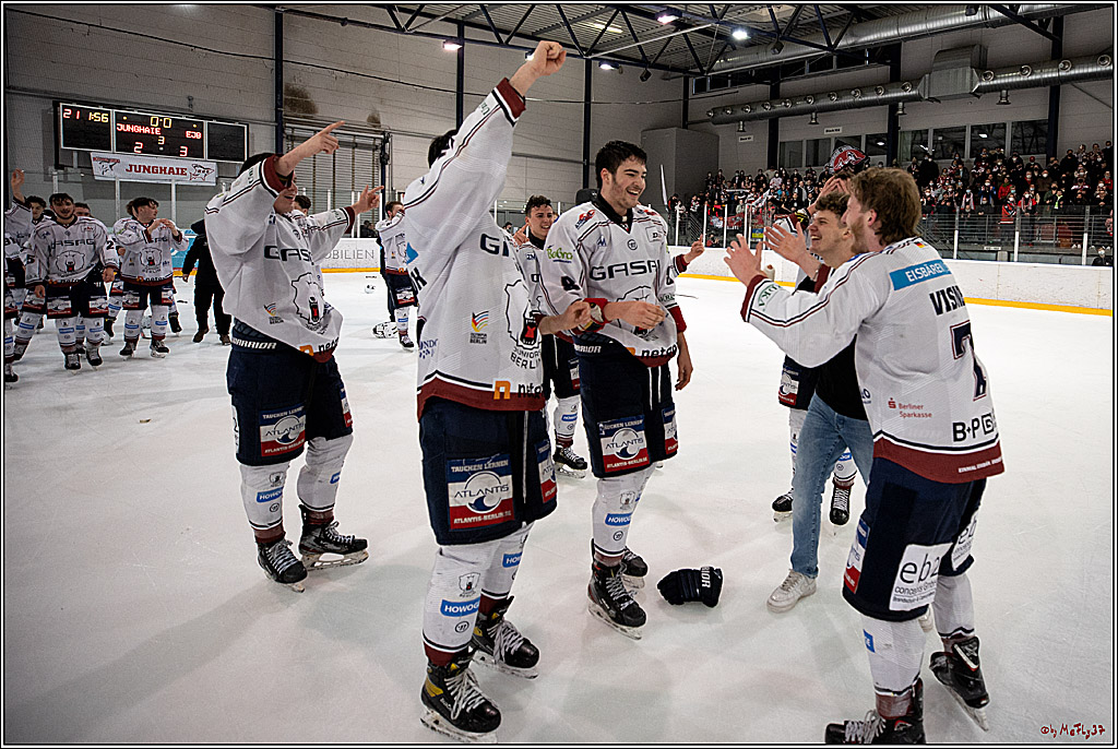 U20-DNL Meisterschaftsfinale;  Koelner Junghaie - Eisbaeren Juniors Berlin; Koeln, 27.03.2022